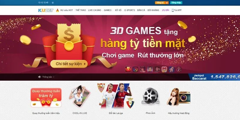 Website chính thức có thể tìm kiếm thông báo chính thức